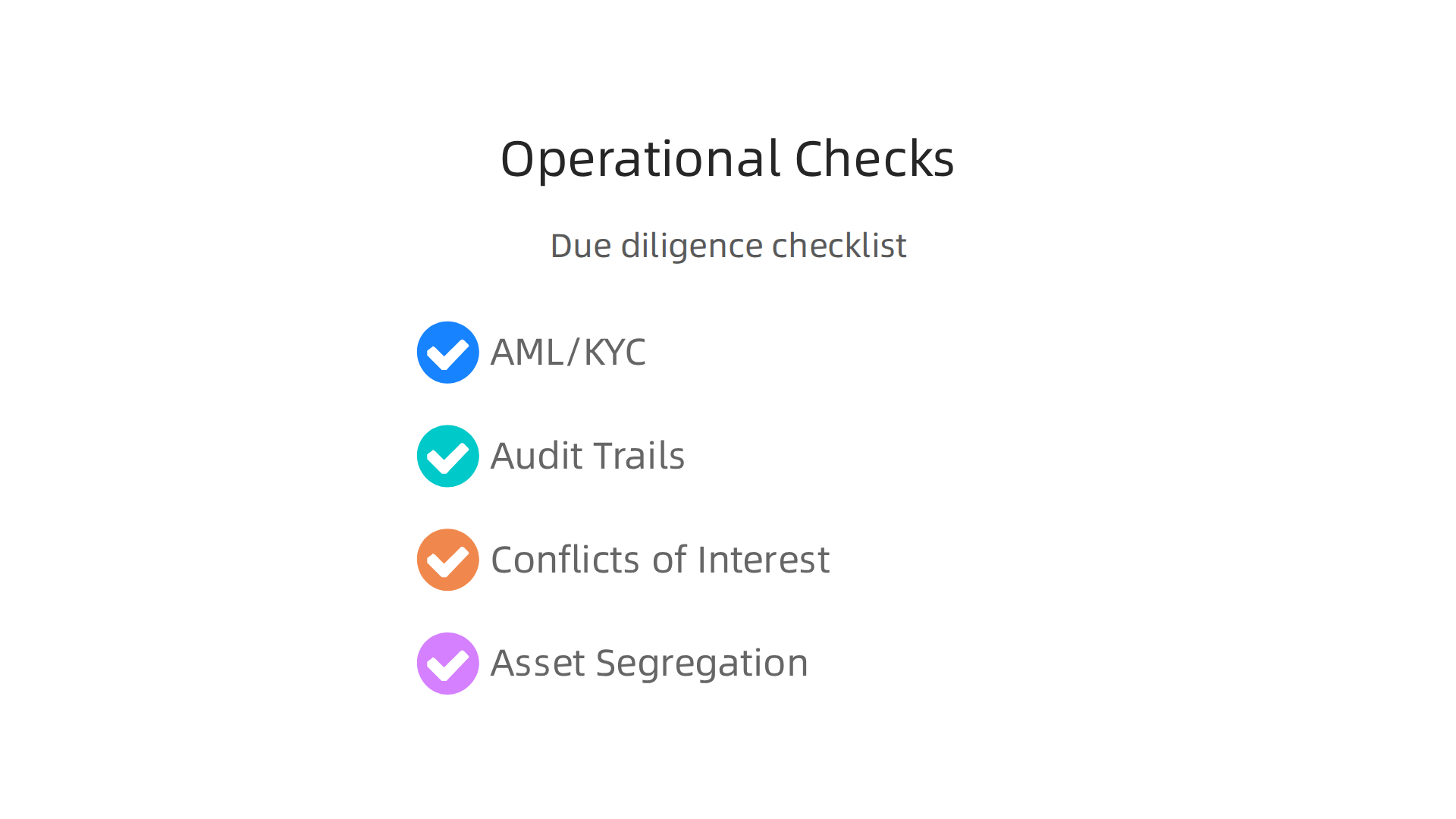 Essential operational and compliance checks for vetting wealth management partners.