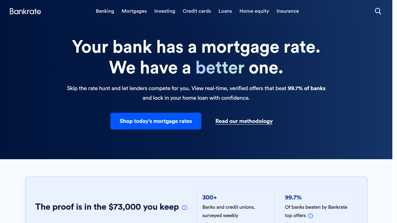 Screenshot of Bankrate's guide comparing financial advisors and financial planners, crucial for understanding expert roles in wealth management.