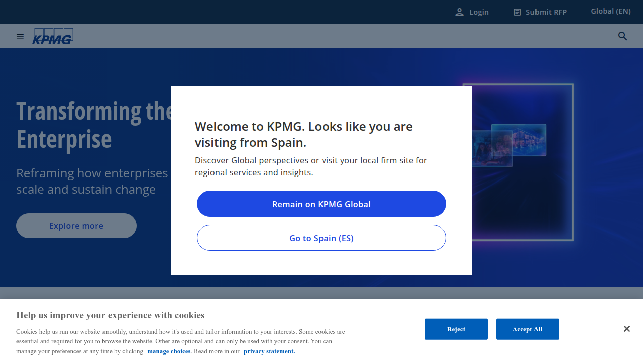Stay informed on critical market and regulatory updates from global advisory firms like KPMG.